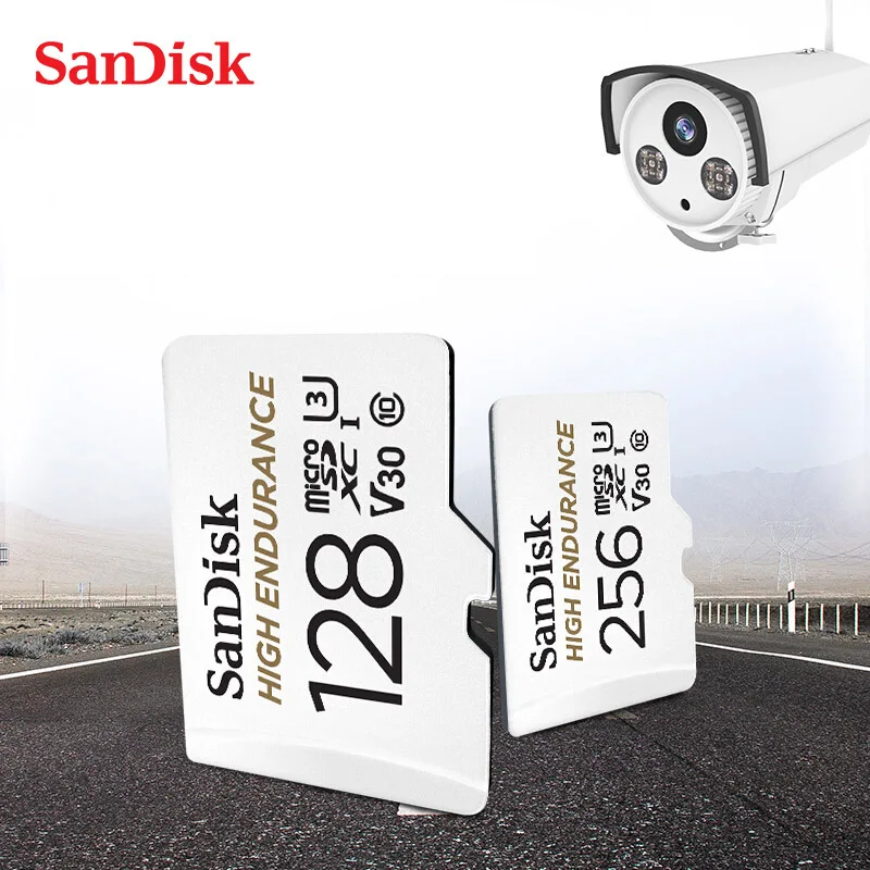 SanDisk Micro SD высокая выносливость видео мониторинг 64 Гб карта памяти 32 SDHC/SDXC класс 10