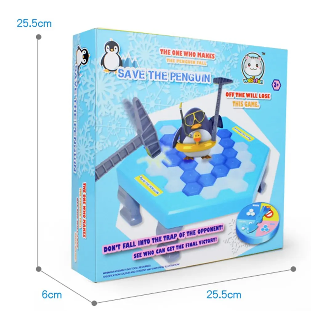 Ледокол настенные игрушки Beat Penguin настольные игры родитель-ребенок интерактивные, образовательные игрушки подарки