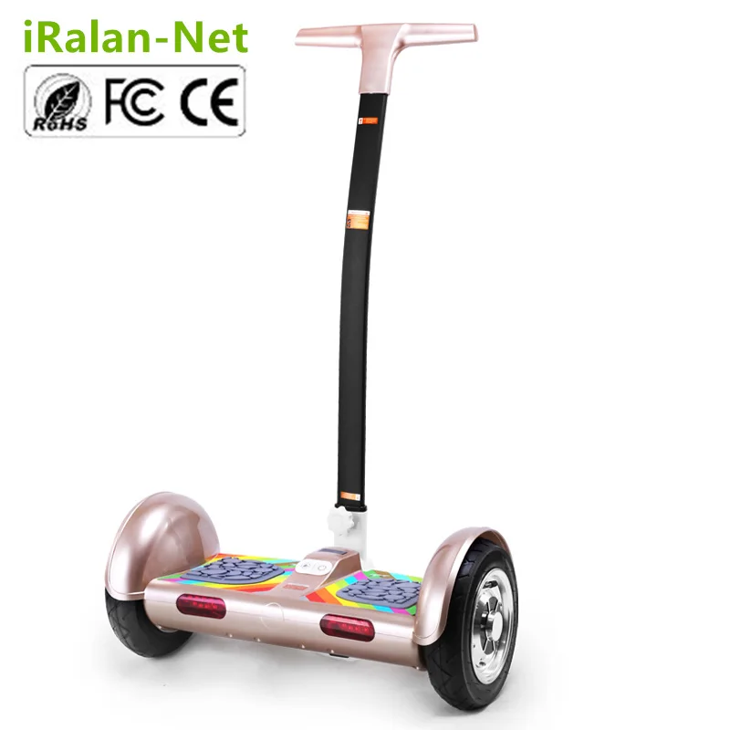 2 Wheel Electric Standing Scooter TT Smart Balance Wheel Hoverboard Car Magnesium LEDs Bluetooth Speaker