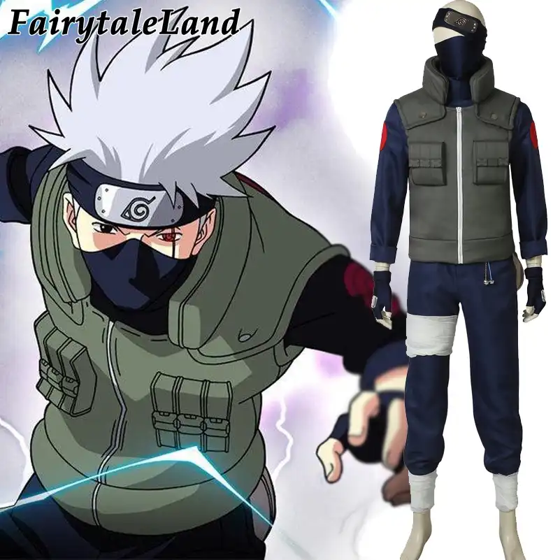 はたけカカシコスプレ衣装クリスマスハロウィンスーパーヒーローコスチュームスーツうずまき服はたけカカシ衣装フルセット Movie Tv Costumes Aliexpress