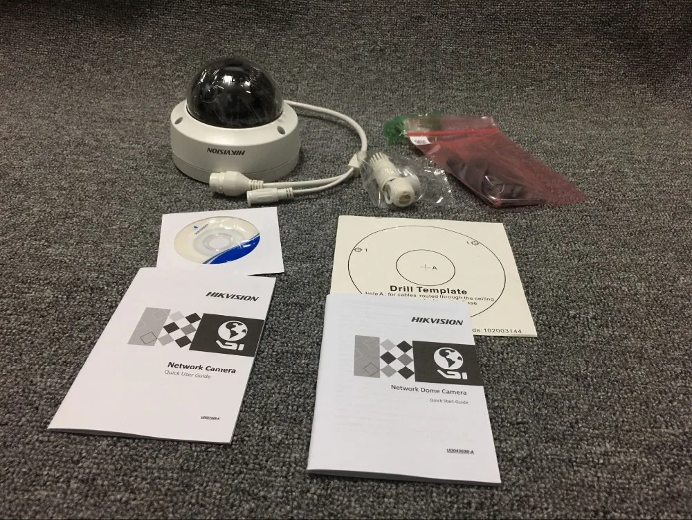 Original Hikvision Surveillance Camera DS-2CD2120F-I 2.0 MP Fixed Dome IP Camera 1080P POE CCTV Camera SD Card English Version Original Hikvision Surveillance Camera DS-2CD2120F-I 2.0 MP Fixed Dome IP Camera 1080P POE CCTV Camera SD Card English Version