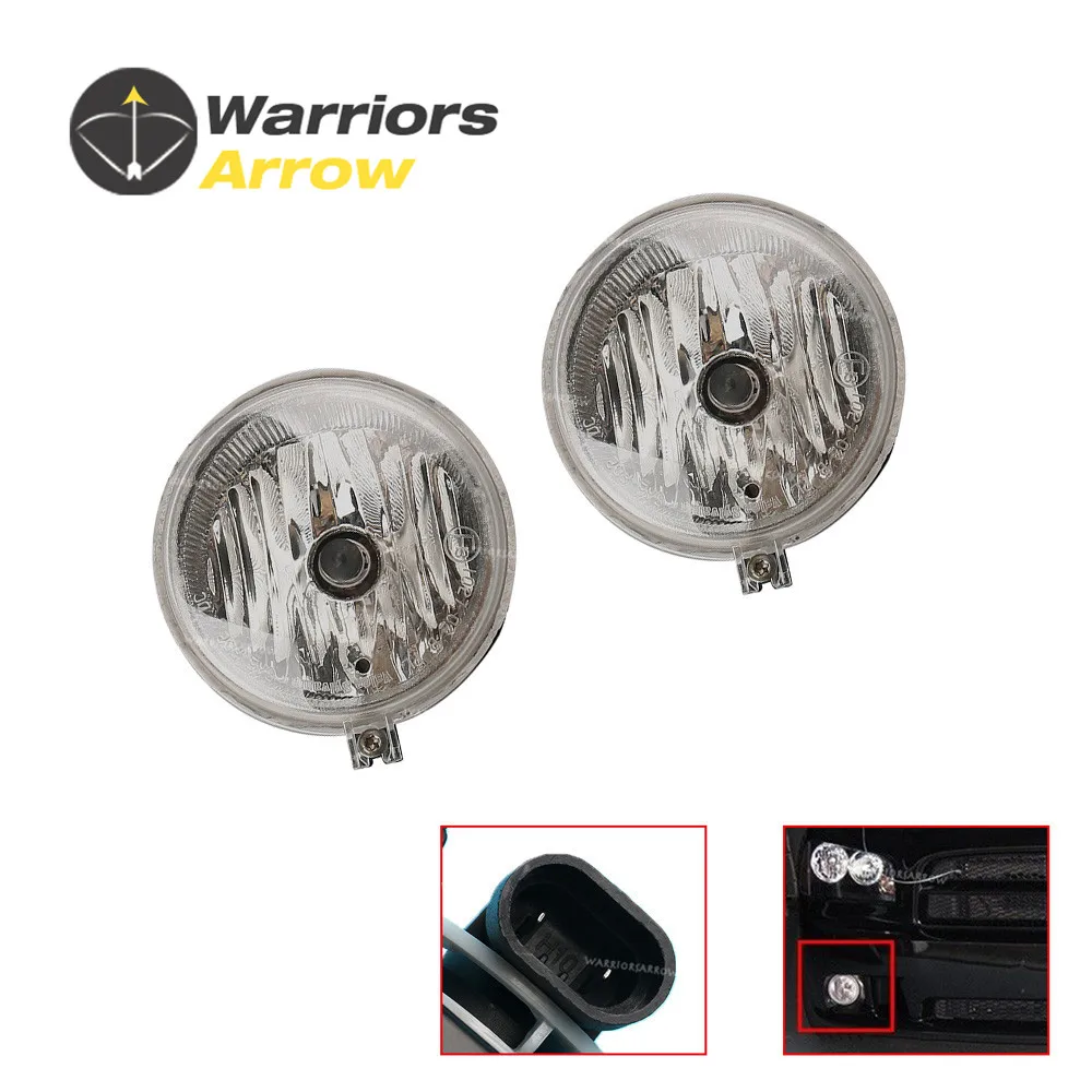 Пара галогенных противотуманных фар 4805857AA для Jeep Patriot 2007 2009 Chrysler Dodge Caravan передние