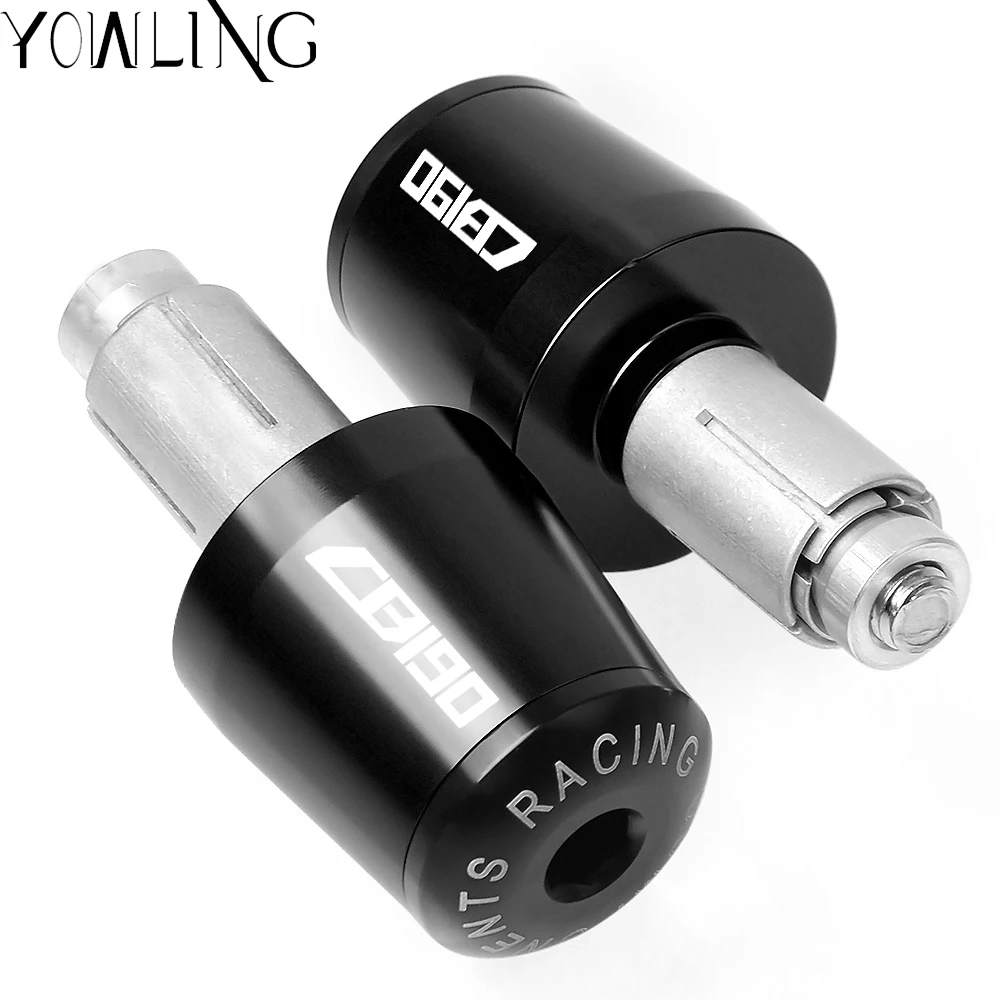 

7/8" 22mm CNC Motorcycle Handlebar Bar Bike Grip Ends Weights Plug For HONDA CB190 CB 190 CB190R CB 190R CB190 R 2015-2017 2016