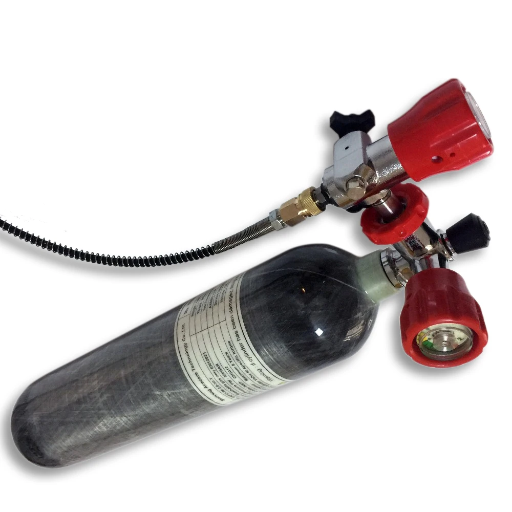 AC102101 HPA Paintball Tank PCP Air Rifle 2L Carbon Fiber SCUBA Diving Cylinder Equipment For Gun Air Compressed Acecare