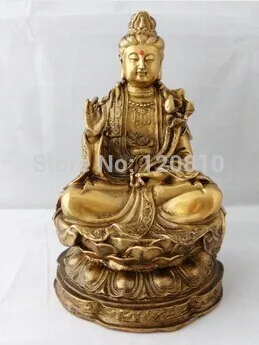 

The copper statue of Buddha, the three saints of the west, mahasthamaprapta, bronze statues, figure of the Buddha