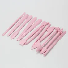 7 компл./лот) пластик 12 шт Украшение торта фонданта набор инструментов