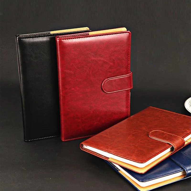 Luxury Filofax Business Full PU Leather Cover Agenda Notebook a5 With