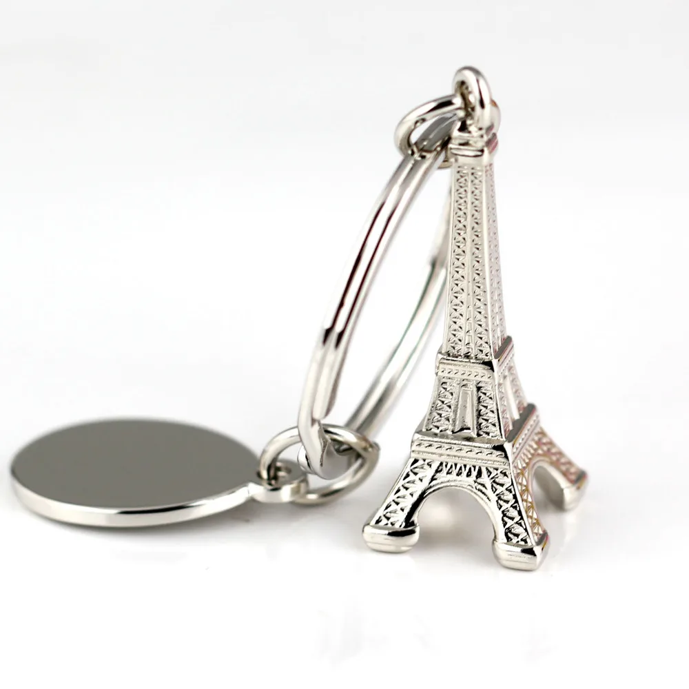 

3D Eiffel Tower key chain cute key ring for women creative keychain key holder portachiavi chaveiro llaveros bag charm
