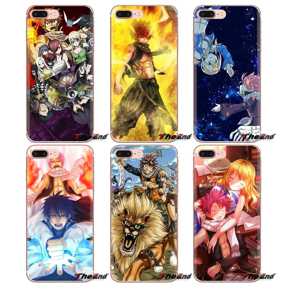 

fairytail anime Japanese Famous Silicone Phone Shell Covers For Xiaomi Redmi 4A S2 Note 3 3S 4 4X 5 Plus 6 7 6A Pro Pocophone F1