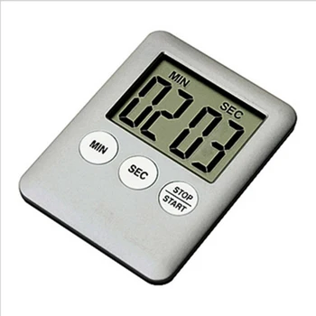 

53x70x9mm Digital LCD Display Kitchen Cooking Timer Reminder Clocks W/ Magnet