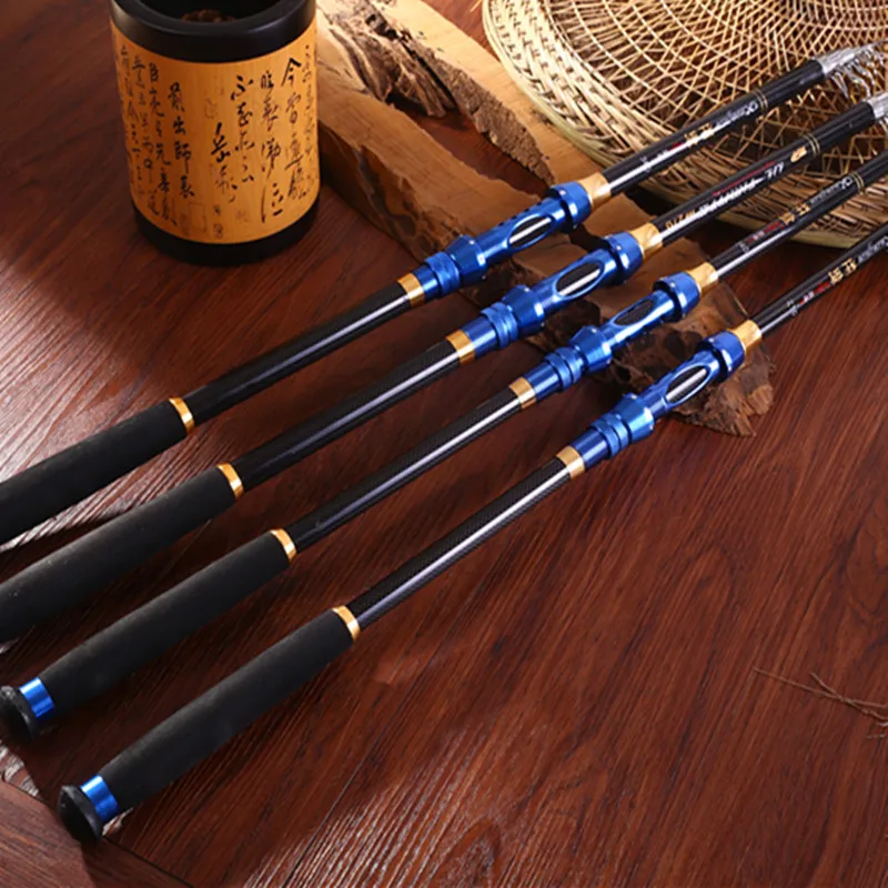 

LIDAFISHUltra - light super - hard carbon metal wheel block mad sword sea pole throw pole fishing rod2.1m2.7m3.0m3.6m