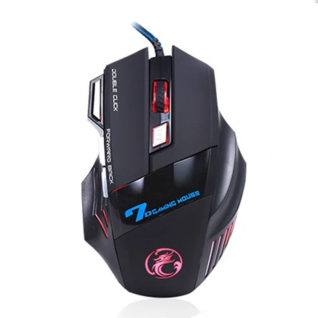Buy Professional Double Click 7 Buttons 3200DPI Gaming