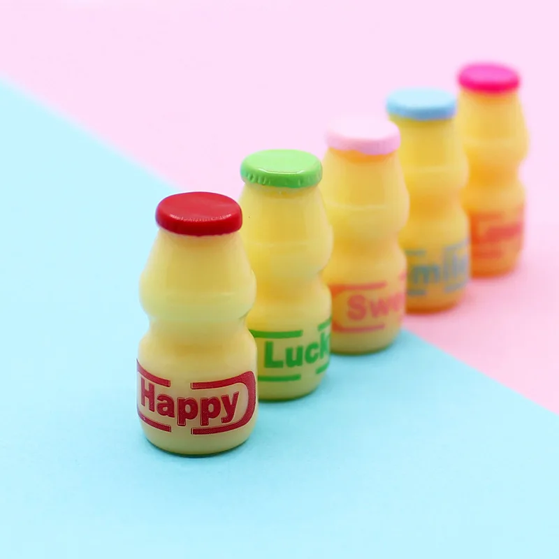 MILK SET Dollhouse Miniature Food Drinks 1:12 Scale