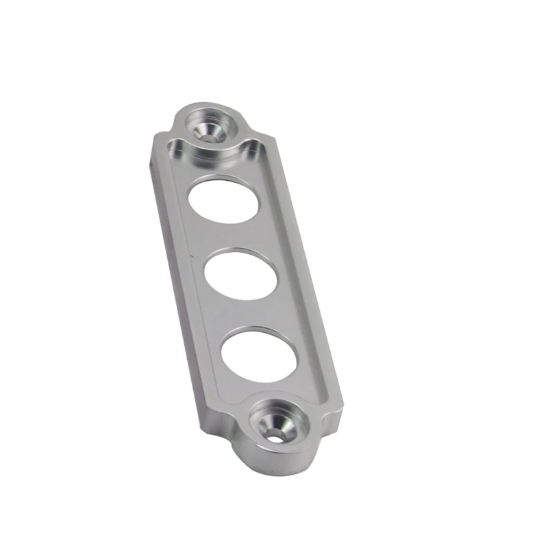 Серебристый Battery Fasten Bracket Holder Car Battery Tie Down Brace for Civic S2000 Integ Honda CRX XNC - Цвет: Серебристый