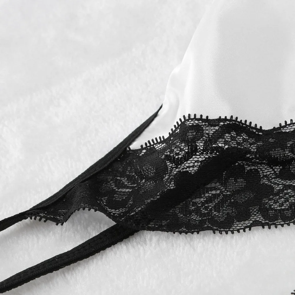 Пижама женская кружевная Сексуальная страсть Нижнее белье Babydoll стринги платье