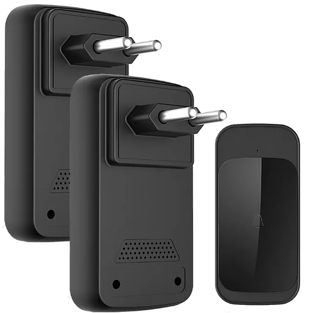 SMATRUL touch Waterproof Wireless Doorbell EU US Plug 280M range smart home Door Bell Chime ring 