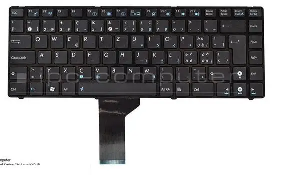 Клавиатура для ноутбука ASUS A42 A43 B33 B43 K42 K43 K84 N43 U44 N82 P32 P31 PL30 PL80 P42 P43 U44 русский/Великобритания/немецкий/швейцарский/японский/Турецкий