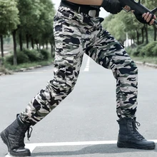 Спортивная подготовка на открытом воздухе Походные штаны для мужчин тактические военные брюки карго брюки для мужчин s Военная Маскировочная альпинистские штаны
