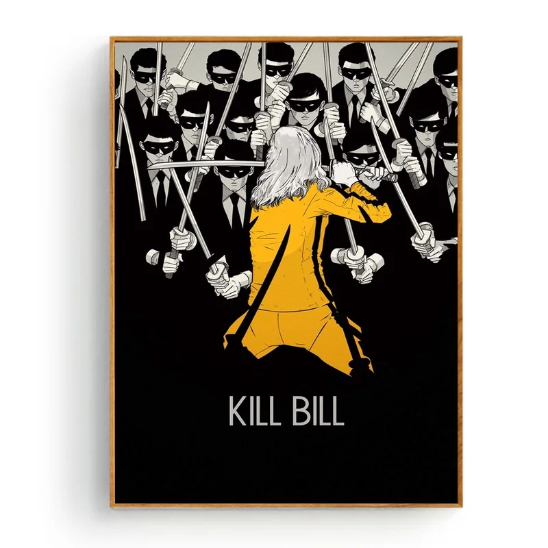 Botanik mulighed Overskyet Kill Bill Volume Fan Art Silk Fabric Poster And Print Wall Art Picture  Painting Home Decor - Painting & Calligraphy - AliExpress