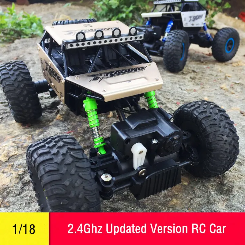 

Free ship to RU 1/18 RC Car 4WD 2.4GHz Remote Control High Speed Off-Road Monster Truck Buggy Toy Updated Version Kids Boys Gift