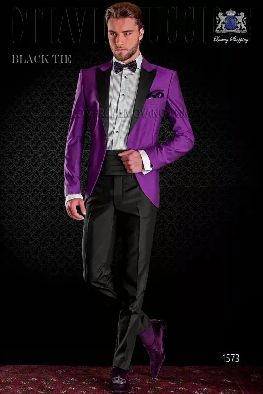black and purple prom