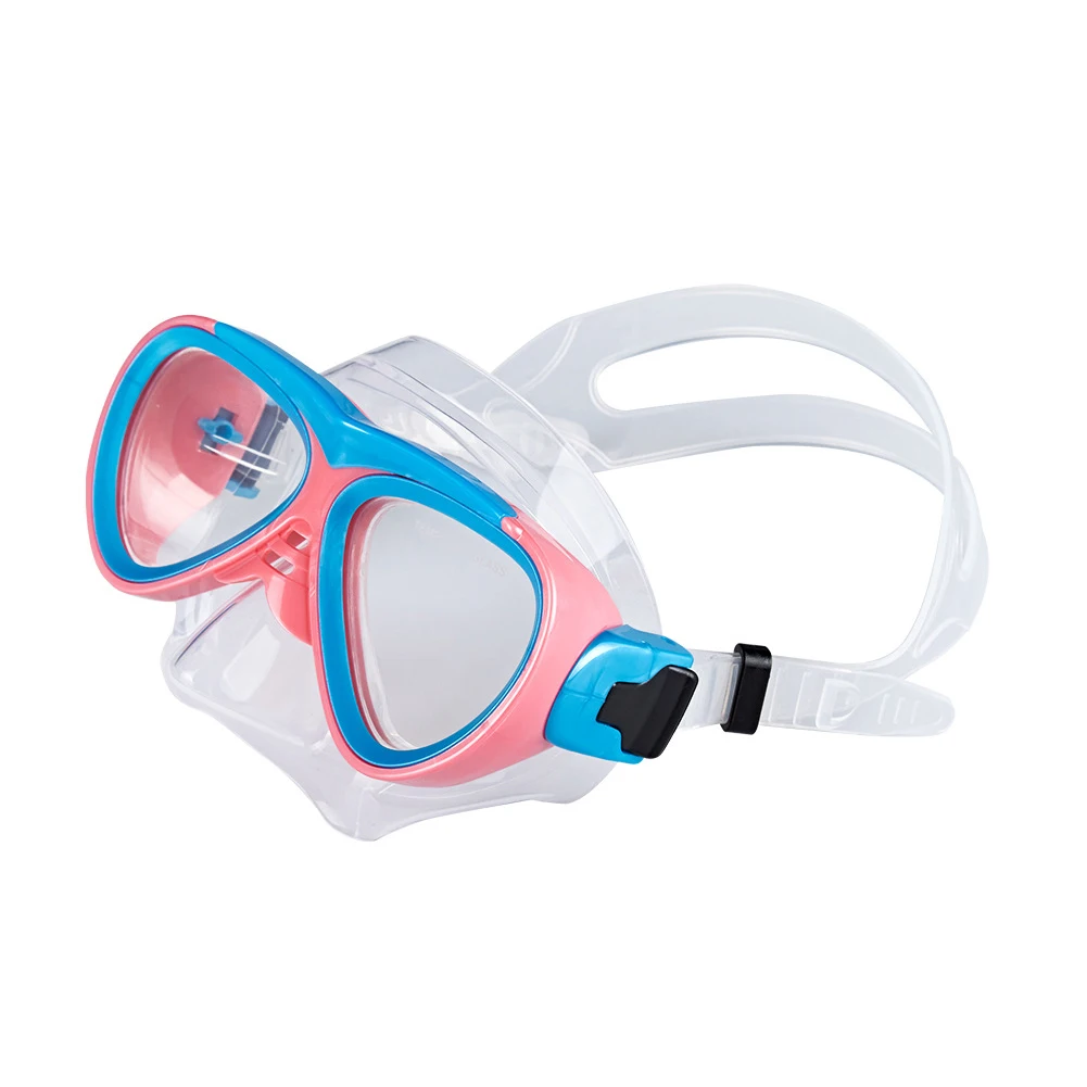 Детские защитные наборы и маски для дайвинга, все сухие дыхательные трубки, прозрачный вид, практичное плавание, подводное плавание