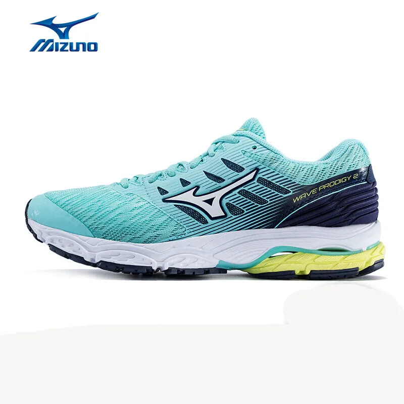 

MIZUNO Women WAVE PRODIGY 2 (W) Running Shoes Cushion Stable Comfort Sports Shoes Breathable Sneakers J1GD181001 XYP767
