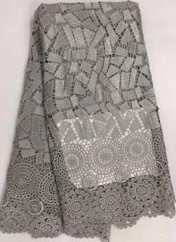 

2020 african cord lace latest new design unique high quality Cupion lace fabric.african french lace fabric high quality