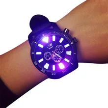 Reloj 2017 New Design Unisex Males Girls Quartz Analog Wrist Luminous Watch Watches Dropshipping 17Jan22