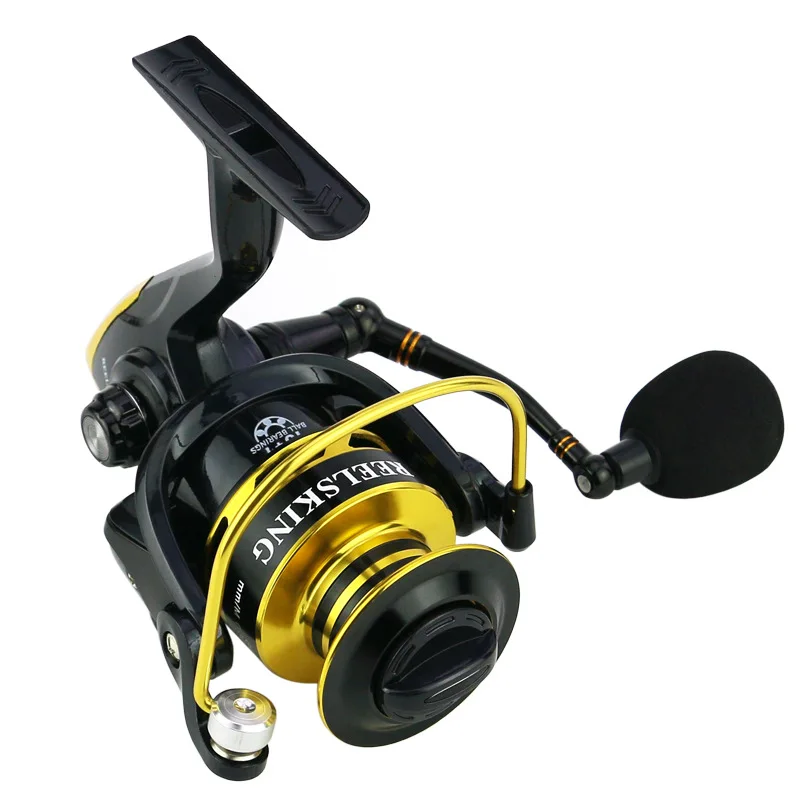 REELSKING SF1000-7000Series Fishing Reel High Strength Durable Fishing Gear  Metal Rocker Arm Line Spooler Wire Coll Cup