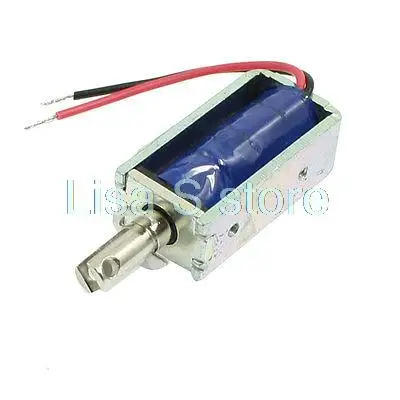 

DC 5V 1.1A 5m Stroke Open Frame Electromagnet Electric Solenoid 50gf