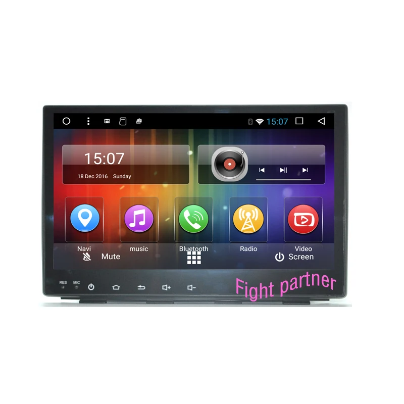 Top 9 inch 1024x600 HD touch screen Quad Core Android 6.0 Car Multimedia GPS Fit GEELY Emgrand EC7 2014 0