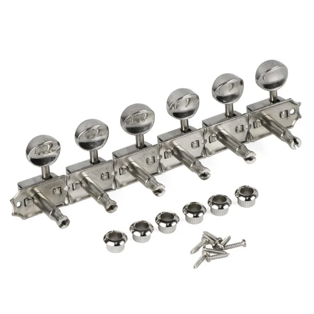 FLEOR Set of 6-in-line Vintage Electric Guitar Machine Heads