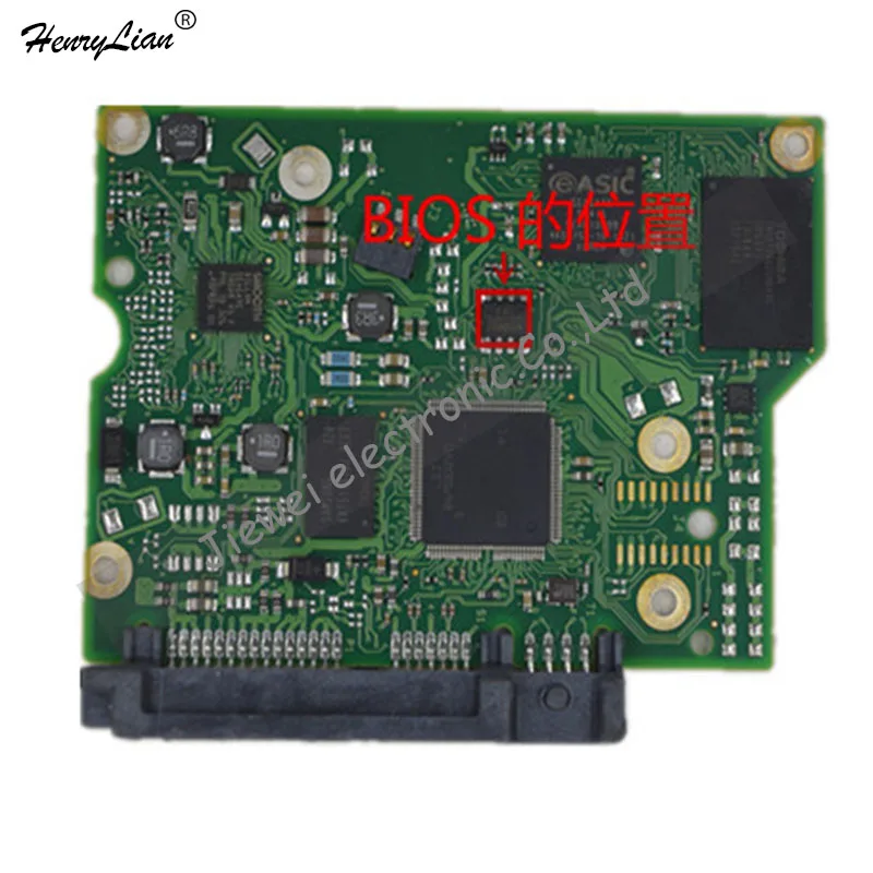 

HDD PCB FOR LOGIC BOARD/BOARD NUMBER:100714259 REV A