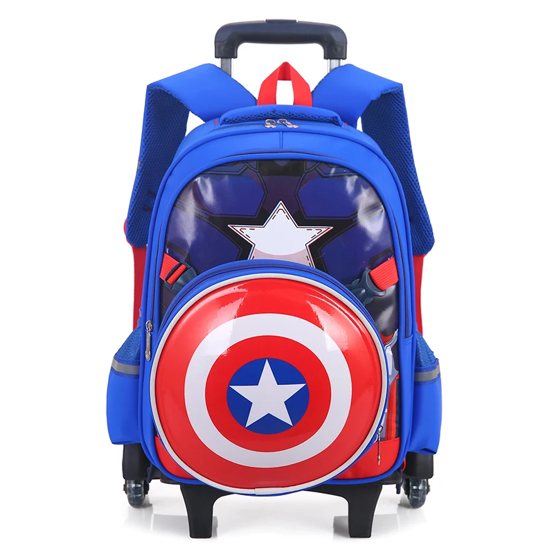 حار صعود الدرج كابتن أمريكا الأمتعة 3D الطفل الكرتون حقيبة مدرسية الطلاب المتداول حقيبة الأطفال حقيبة السفر هدية حار صعود الدرج كابتن أمريكا الأمتعة 3D الطفل الكرتون حقيبة مدرسية الطلاب المتداول حقيبة الأطفال حقيبة السفر هدية