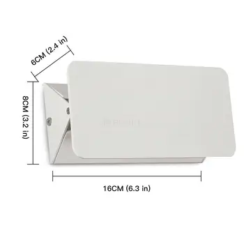 

5W Led Wall Light, Indoor Wall Lamp Modern Design Warm White Adjustable Light Angle Dimmable for Bedroom,Living Room, Hallway e