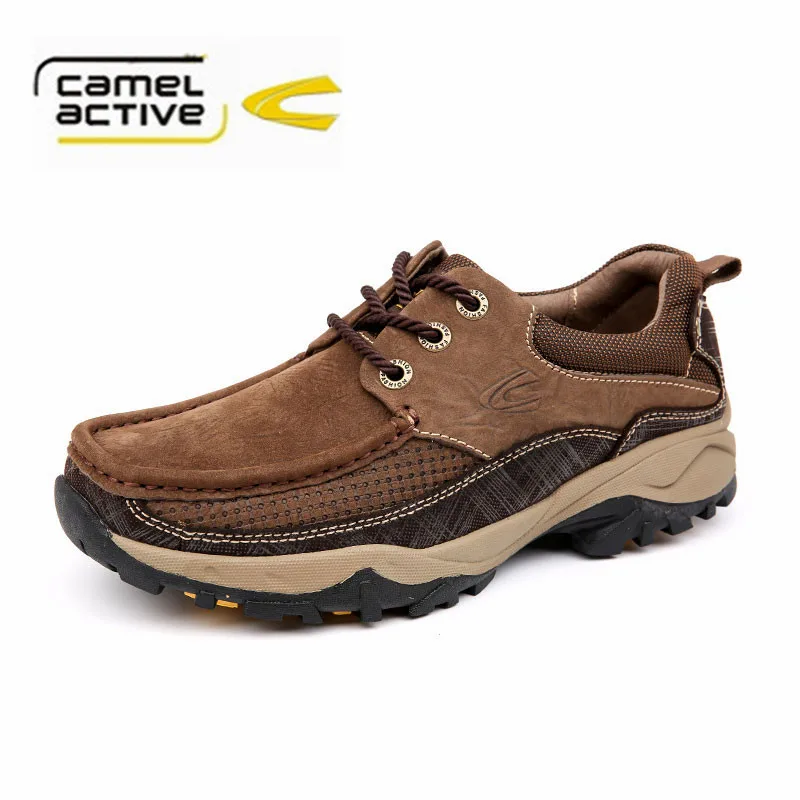 Camel active Suede Leather Men Casual Shoes Comfortable ...