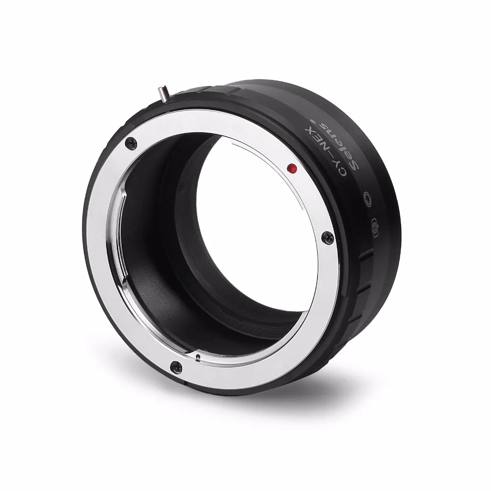 CY mount lens adapter ring metal support AVm for Sony NEX-7 NEX-6 NEX-6L NEX-5T NEX-5N NEX-5 NEX-F3 NEX-F3K NEX-C3 (6)