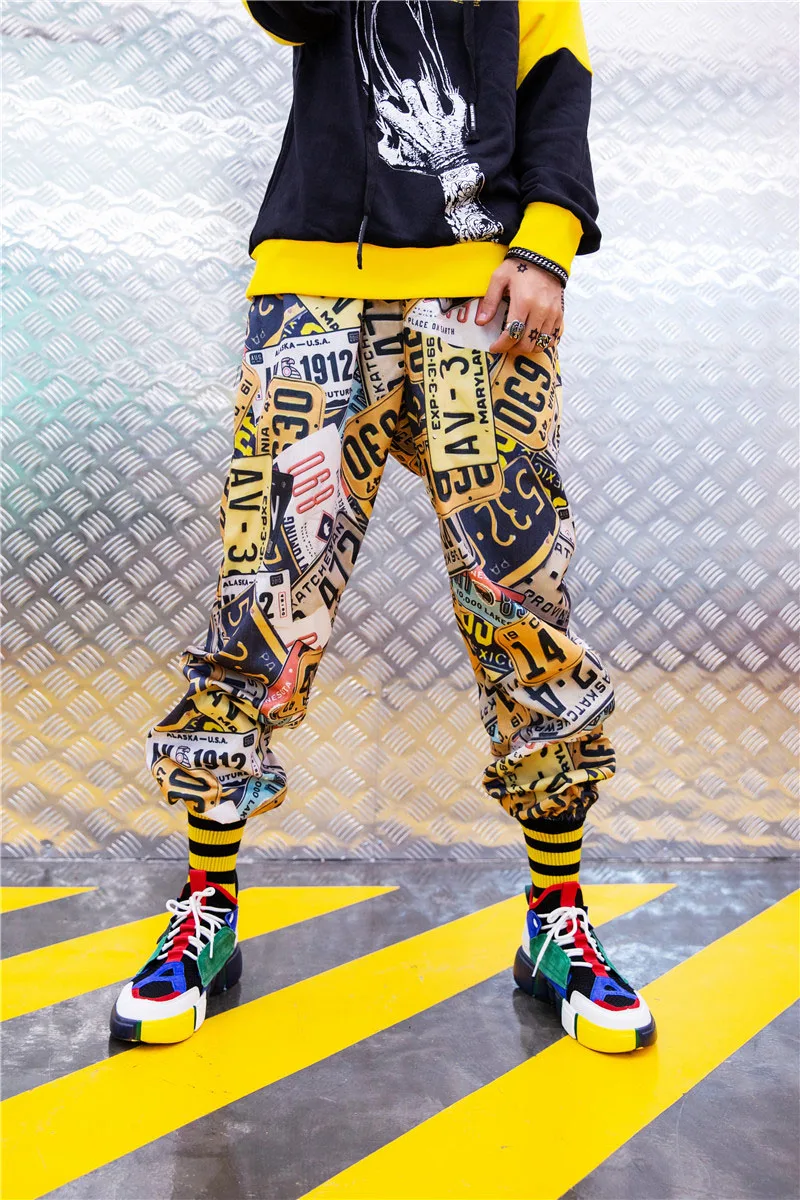  Hip Hop Harem Joggers Pants Man harem Jogger  (4)