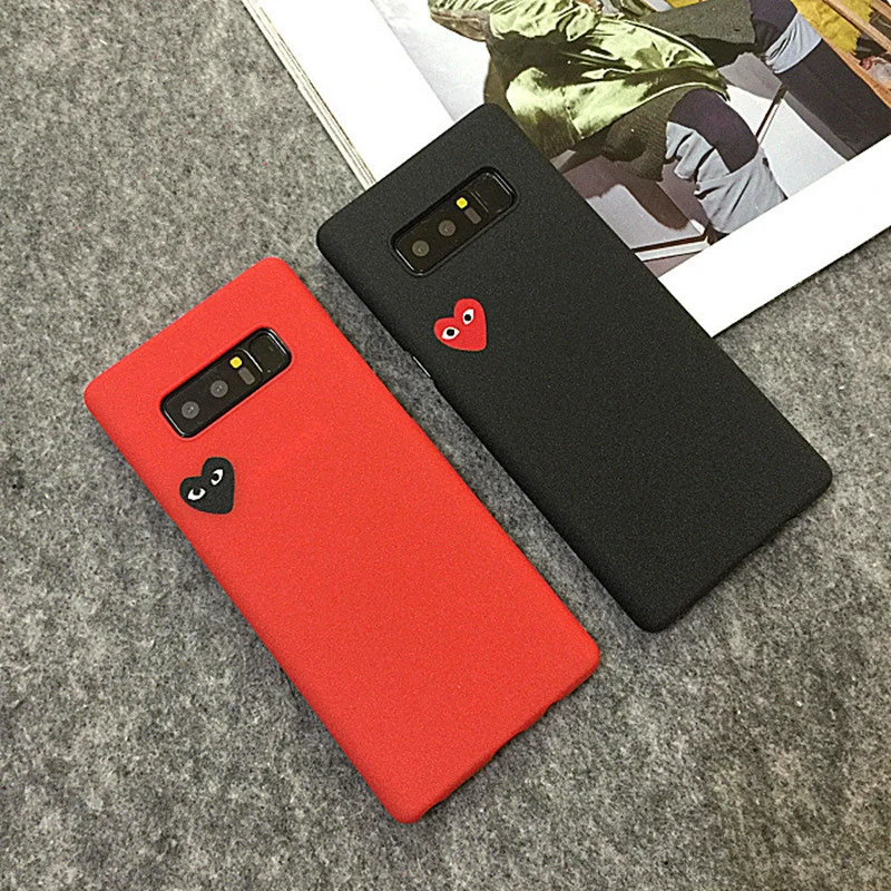 

Capa For Samsung Galaxy Note 8 9 S8 S9 plus Couples Love Heart Hard PC Case Cover for Samsung Galaxy S10 Plus Note 9 Fundas