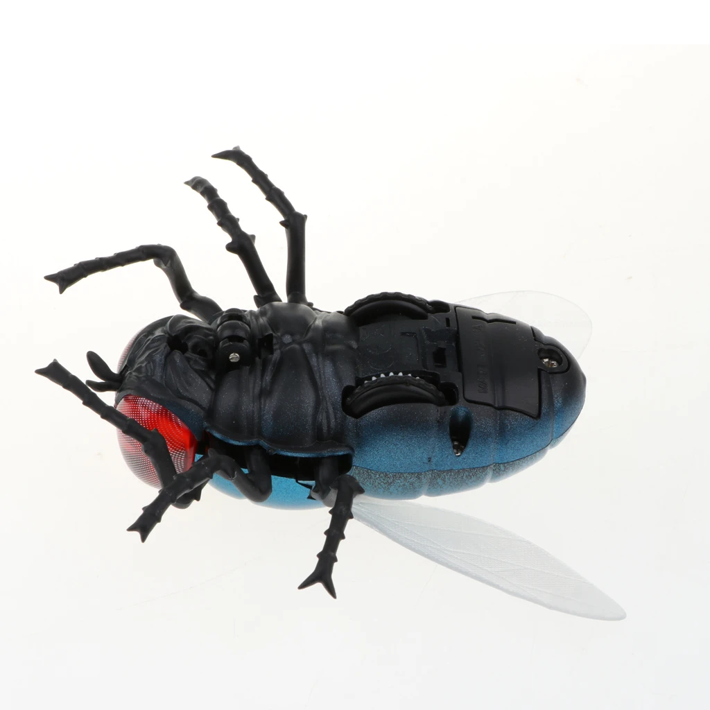 Fun Infrared Remote Control Mock Fake Fly Simulation Animal RC Toy Prank Insects Joke Scary Trick Bugs for Party Game