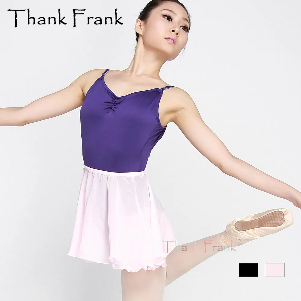 Балетная танцевальная юбка для девочек, Женская Жоржетта, детское танцевальное платье балетная пачка на взрослого ребенка, танцевальное ожерелье, юбка