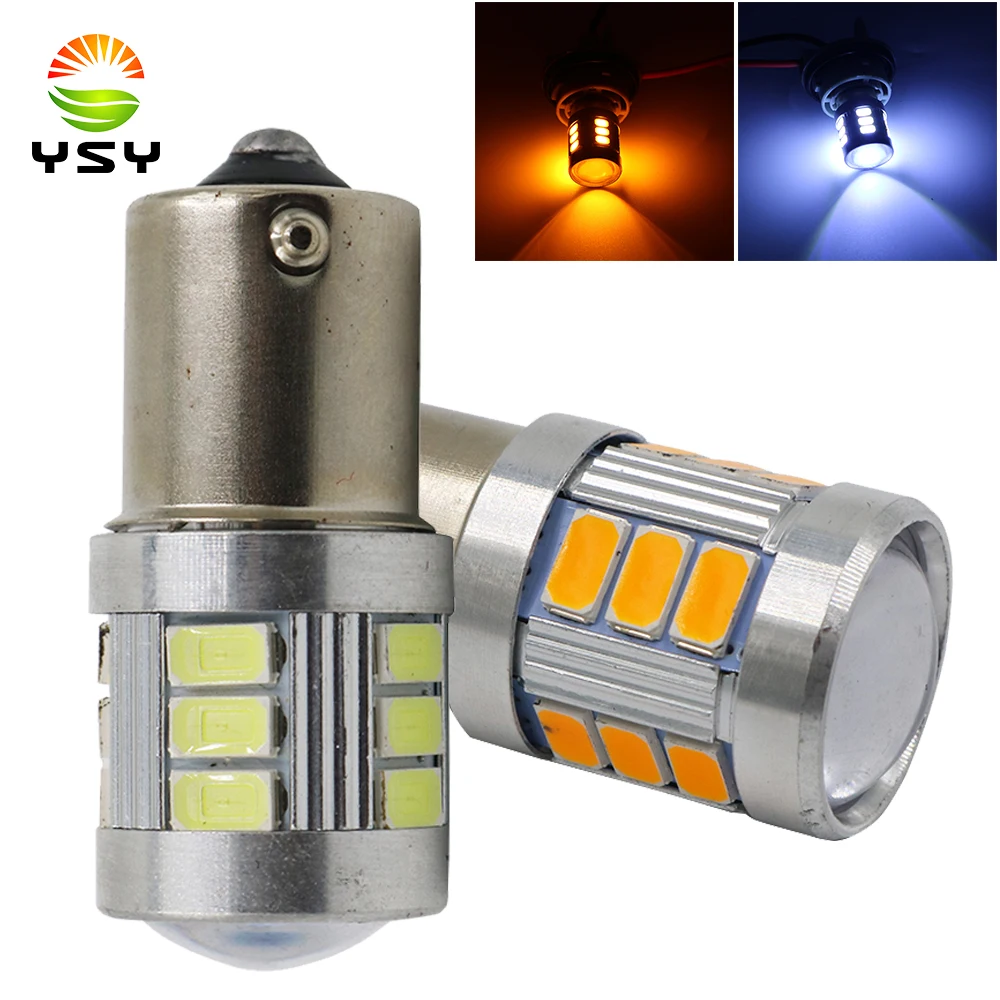 YSY 1156 7506 BA15S P21W CANBUS 5630 5730 18SMD светодиодный автомобильные габаритные огни стоп-сигналы 12 vauto Обратный лампы дневного света сигнальная лампа