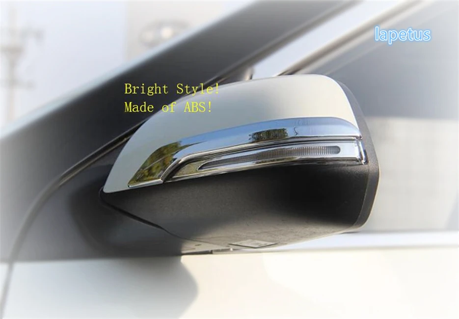 

Lapetus Chrome Bright Style Car Door Rearview Mirror Strip Decoration Frame Cover Trim Fit For Hyundai Creta IX25 2015 2016 2017