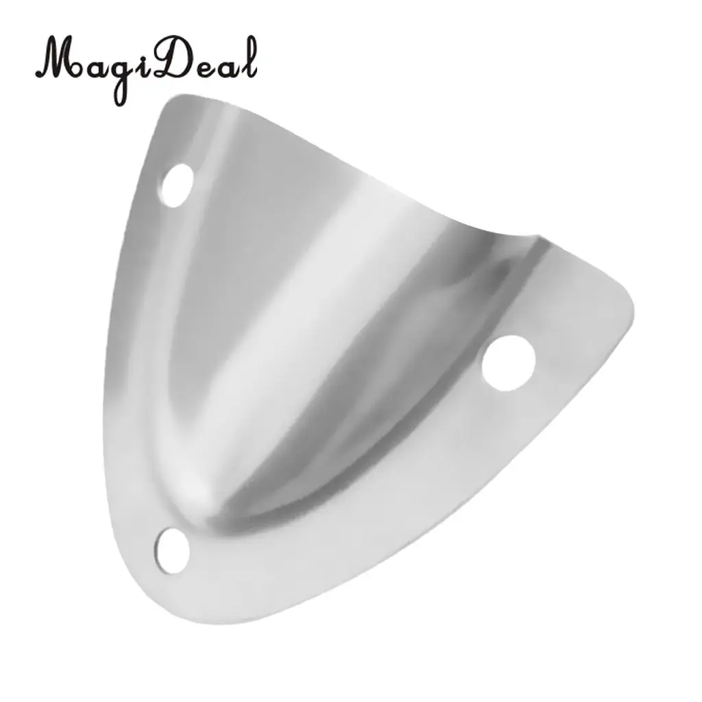 MagiDeal Durable 316 Stainless Steel Large Clam Shell Vent Wire Cable Cover For Boat Marine Hardware Yacht Dinghy Accessories