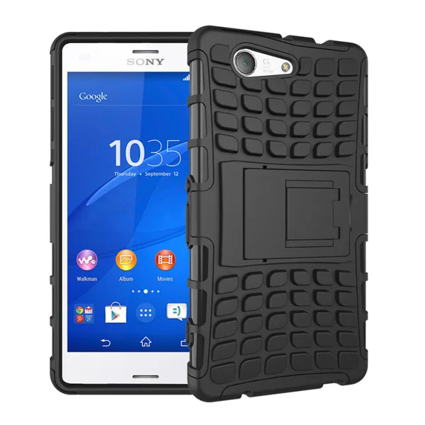 Чехол для sony Xperia Z3 Z5 Compact Coque, защитный противоударный чехол Etui для sony Z2 Mini Compact D5803 Fundas, чехол для смартфона - Цвет: Black