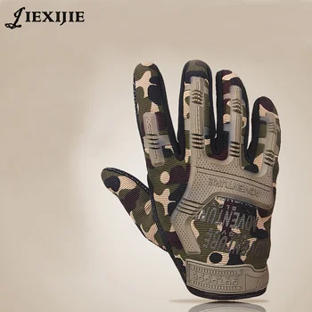 tactical gloves full finger army gloves antiskid microfiber mens gloves Prevent slippery wear-resisting jxj-145 kopilova 1pairs welding gloves cow suede lengthen fire proof sputtering protection gloves wear resisting for finger protection