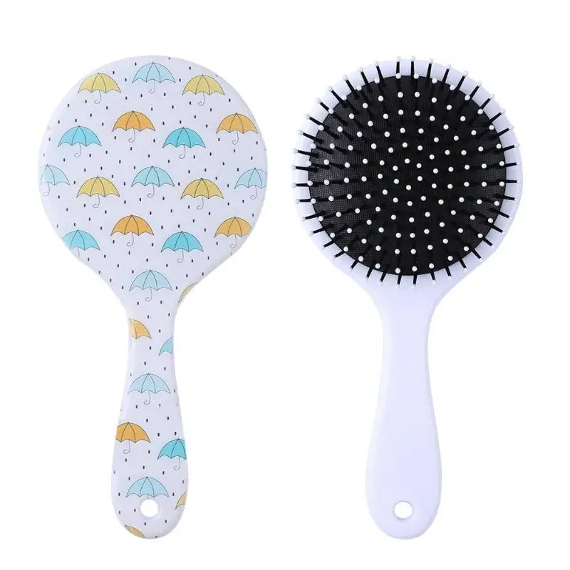 Cute Anti-static Hair Brush Massage Comb Shower Wet Detangle Hair Brushes Wet Detangle Hair Brush Salon Hair Styling Tools