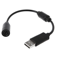 Кабель-адаптер USB для Xbox 360, проводной игровой контроллер, Прямая поставка Кабель-адаптер USB для Xbox 360, проводной игровой контроллер, Прямая поставка
