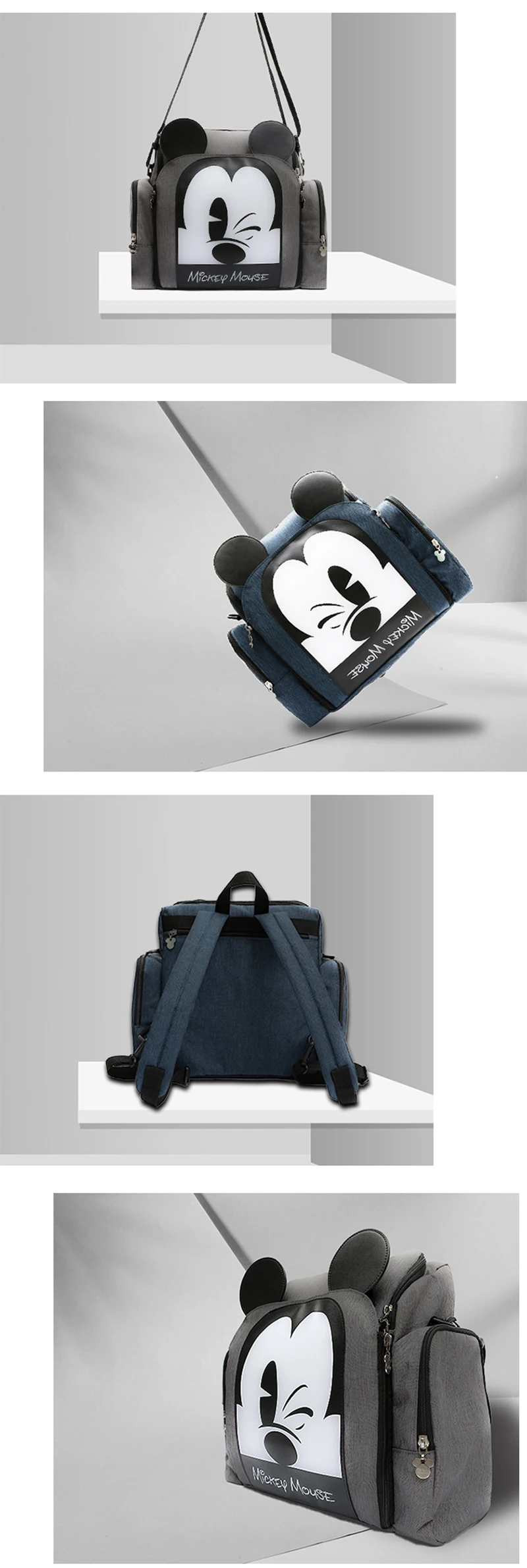 Disney Esszimmer Stuhl Tasche Multifunktionale Windel Tasche Wasserdicht Mutter Handtasche Windel Rucksack Mommy Taschen